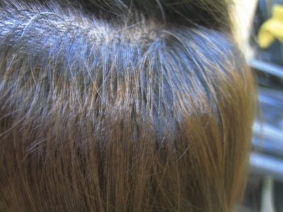 縮毛矯正とヘアカラーの失敗