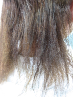 縮毛矯正で痛んだ髪