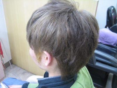 外国人風ヘアカラー イルミナカラー グレージュ 奈良 ヘアカラー専門店 学園前