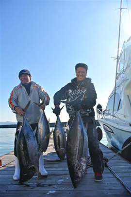 週末の釣果。
