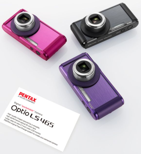 PENTAX デジタルカメラ Optio LS465』は、超小型軽量コンパクトサイズ 