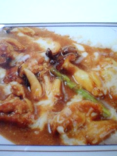 チキンガーリックカレー