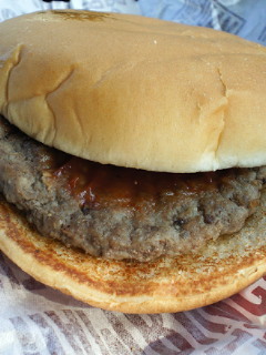 マックのハンバーガー
