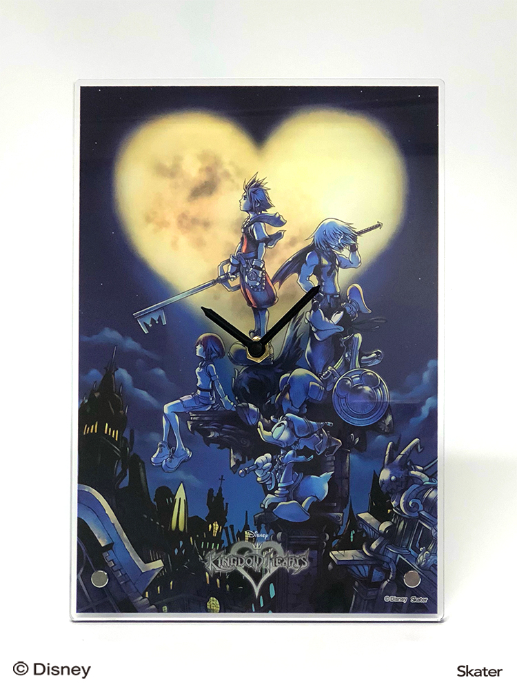 新商品】キングダム ハーツのアクリル時計・アクリルスタンド3種 新商品】キングダム ハーツのアクリル時計・アクリルスタンド3種