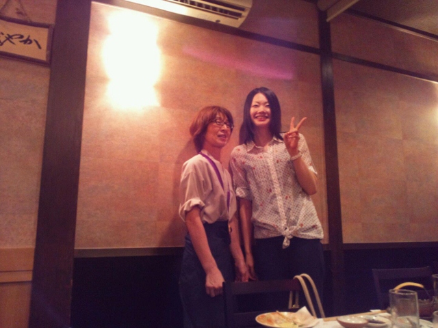 女将と