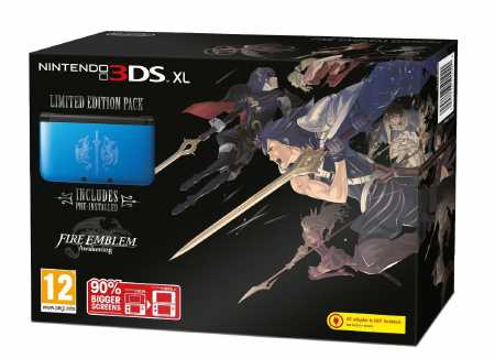 欧州版 3DS XL(LL)(「ファイアーエムブレム 覚醒 」予約受付開始しま 