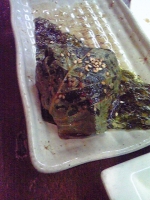 ごまの葉おにぎり
