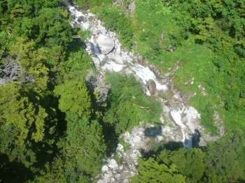 駒ヶ根ロープウェイ下景色