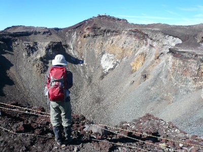富士山火口