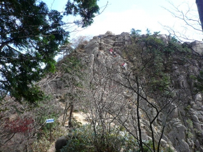 御在所岳_キレット
