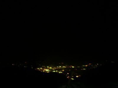 夜の駒ヶ根市街