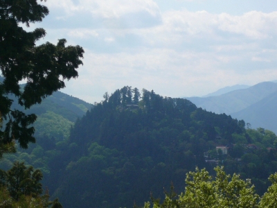 武蔵御岳神社方面
