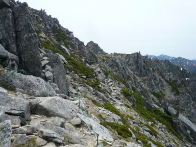 中岳(巻き道)
