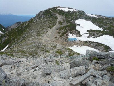 中岳から木曽駒ヶ岳