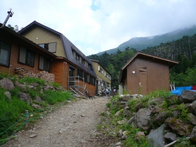 オーレン小屋 到着