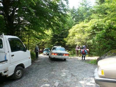 桜平 登山口