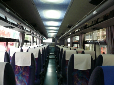 富士急バス 車内(茅野)