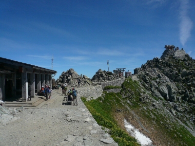 雄山山頂