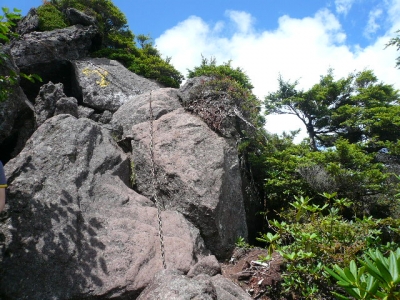 三ツ岳付近2