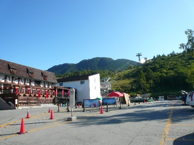 北八ヶ岳ロープ入口