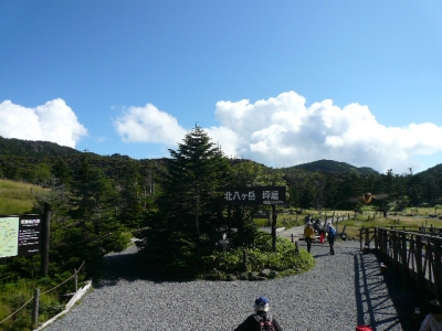 坪庭入口