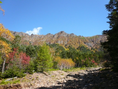 南沢から横岳