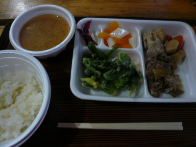赤岳天望荘 晩食