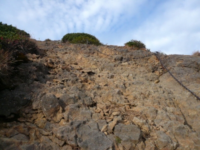 赤岳天望荘−赤岳登り