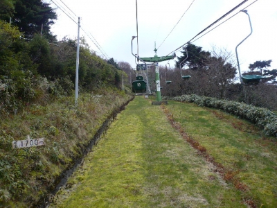 剣山リフト1700m