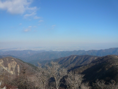 塔ノ岳からの景色