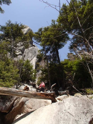 瑞牆山 岩1