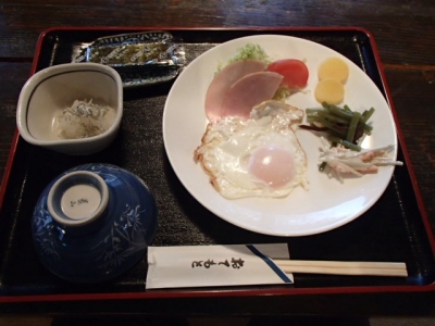 瑞牆山荘_朝食