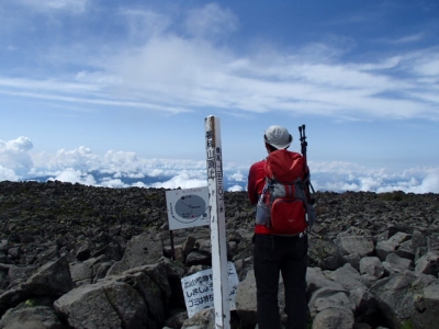 蓼科山山頂