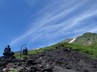 8合目付近登山道2