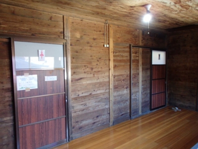 白馬山荘トイレ前