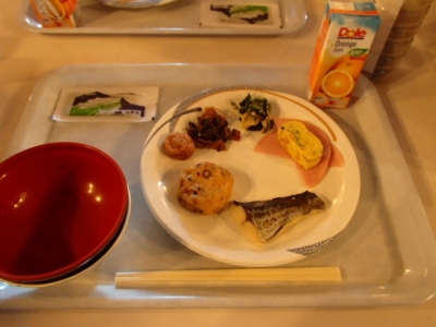 白馬山荘朝食