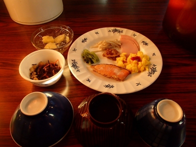 燕山荘 朝食