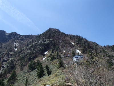 二の鎖と三の鎖を望む