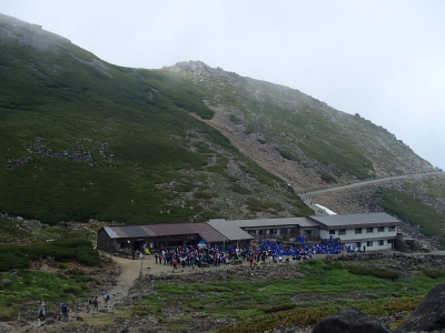 学校登山でした