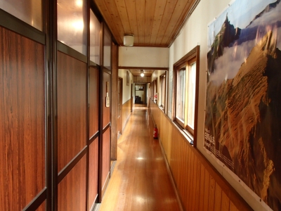 五竜山荘 廊下