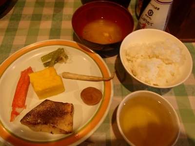 五竜山荘 朝食