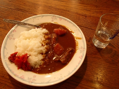山の手作りカレー