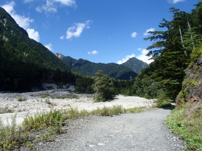 平坦な道