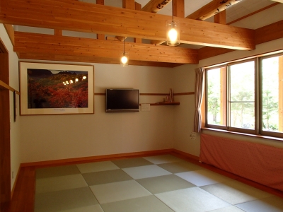 横尾山荘_大部屋