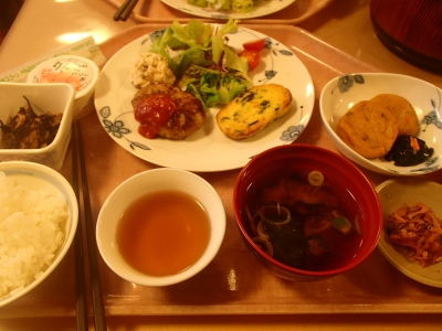 横尾山荘_夕食