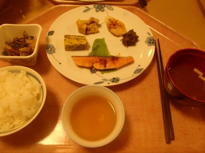 横尾山荘_朝食