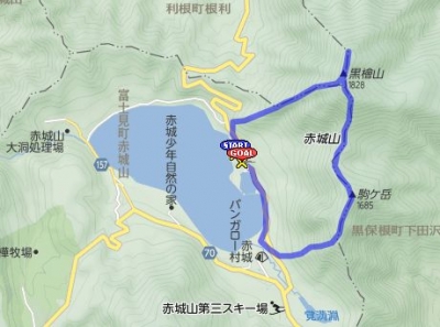 赤城山ルート