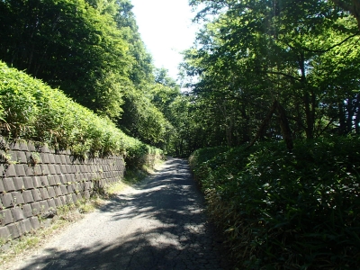 男体山 工事用道路