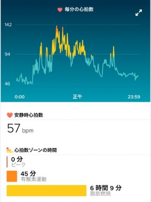 fitbit 心拍数管理