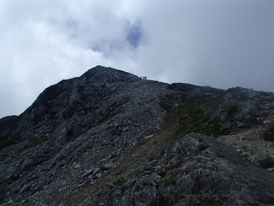黒部五郎岳山頂まで